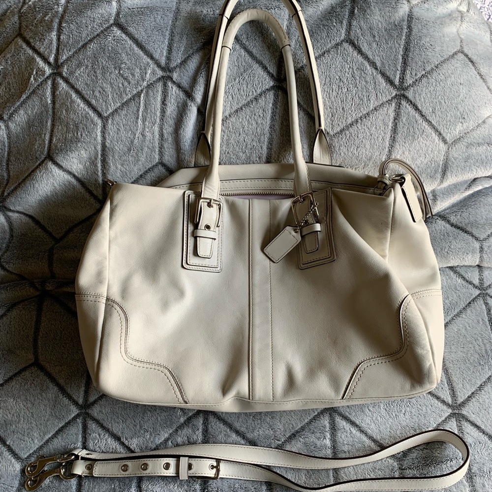 Coach leather satchel